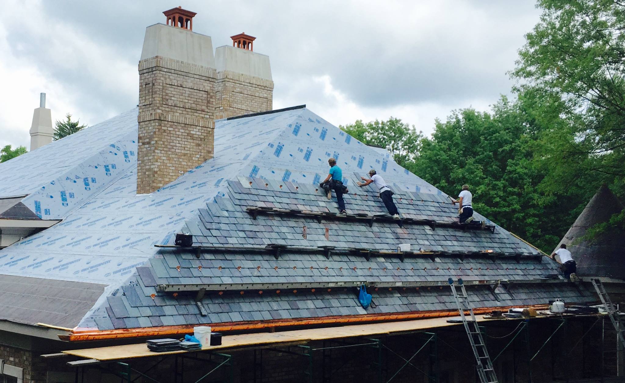 Fox Chapel Slate Roof