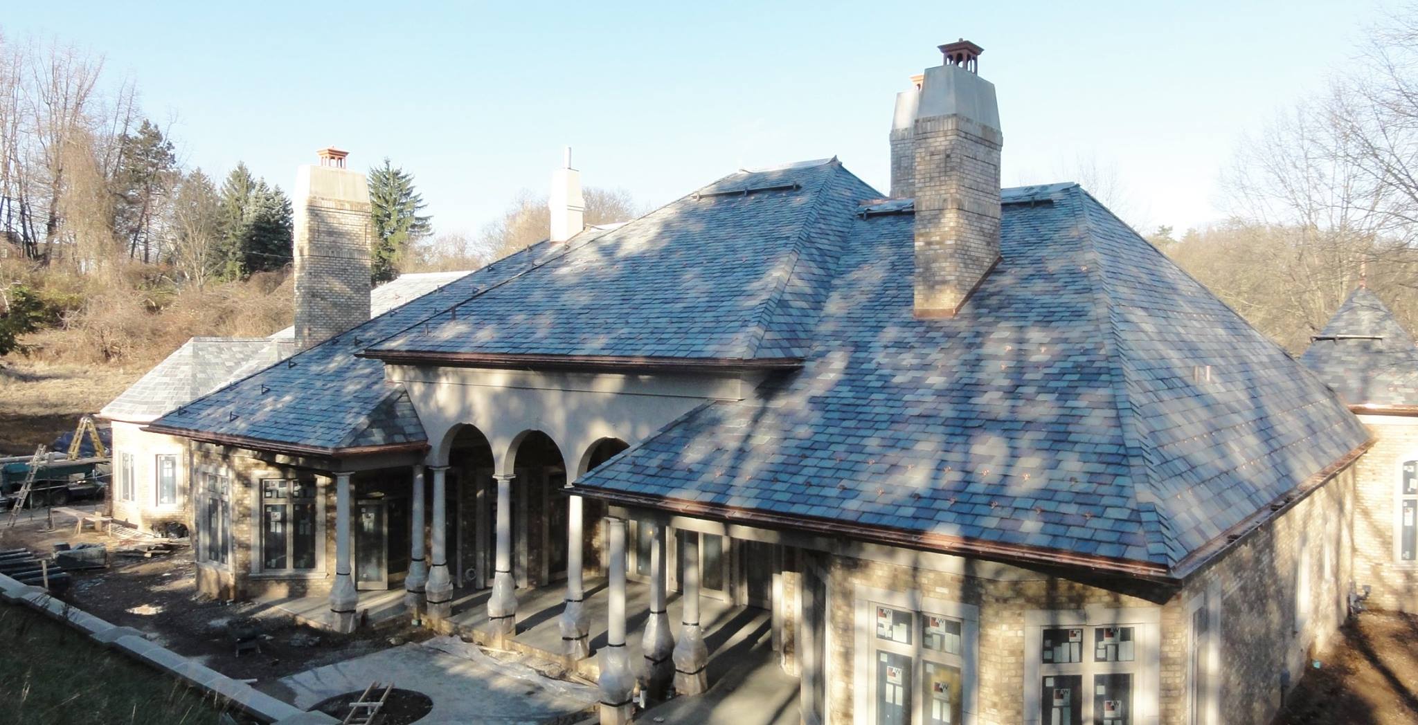 Fox Chapel Slate Roof