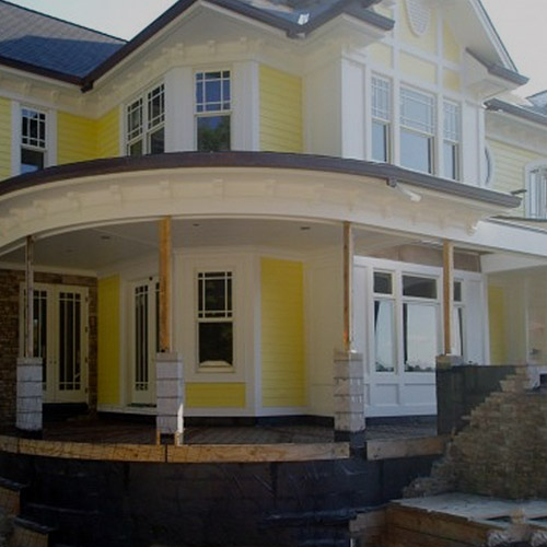 Greensburg Private Residence with custom copper gutters and slate roof