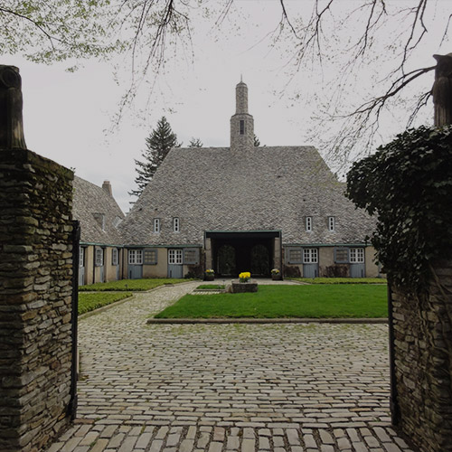 Rolling Rock Farm Stables custom Slate Roof